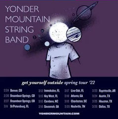 Yonder Mountain tour Spring 2022